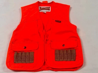 ~~Gamehide Vest M Blaze Orange Hunting Outdoors Shooting Pheasant Pockets - Image 1 of 4