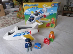 Vintage Playmobil #6780 Personal Jet Airplane 1999 Excellent Complete - Picture 1 of 6