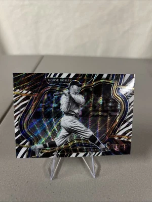 2023 Panini Select - Diamond Level Goose Goslin #233 Zebra Prizm SSP Case Hit - Image 1 of 4