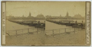 Stéréo 1860-70 attribuée à Braun. Allemagne. Cologne. Köln. - Picture 1 of 2