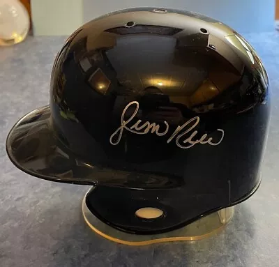 Minicasco firmado por Jim Rice autografiado de los Medias Rojas de Boston  Foto 1 de 2