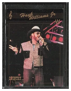 1992 Collect-a-Card Country Classics #47 Hank Williams Jr. - Foto 1 di 2