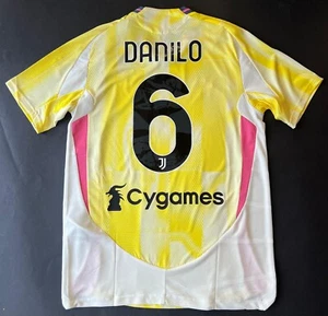 DANILO JUVENTUS MAGLIA AWAY MATCH ISSUED AMICHEVOLE vs BREST 3 agosto 2024 - Foto 1 di 8