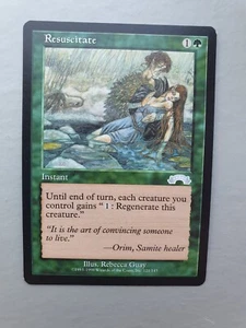 Resuscitate , MTG Exodus (1998), Uncommon Green Instant NM - Picture 1 of 2