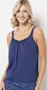 Camiseta Tankini Zuda Azul Marino 18W - Imagen 1 de 2