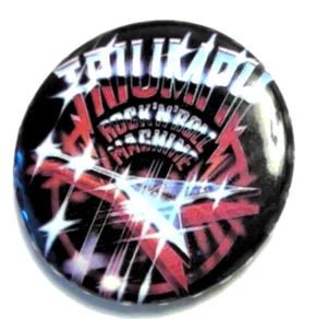 TRIUMPH Pin Canadian Rock N Roll Vintage 1983 Pinback Button 1.25" - Picture 1 of 3