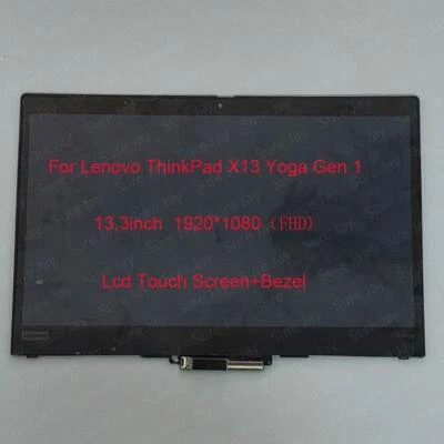 FHD LCD Touch Screen Assembly For Lenovo ThinkPad X13 Yoga Gen 1 20SX - Image 1 of 4