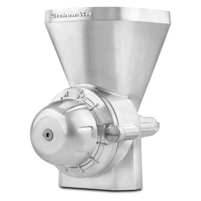 KitchenAid KGM All Metal Grain Mill Attachment - Silver