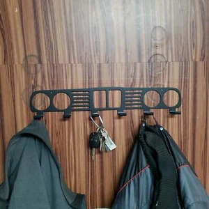 E30 Grill Coat Rack Steel Wall Mounted Coat Hat Hanger Classic Euro Car - Picture 1 of 12