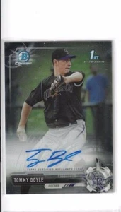 2017 BOWMAN CHROME TOMMY DOYLE ROCKIES RC AUTOGRAPH - Picture 1 of 1