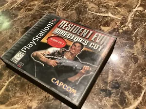 Resident Evil Director's Cut (Sony PlayStation 1, 1997) Vintage - Picture 1 of 8