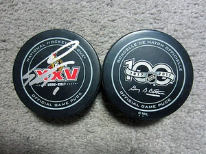 CRAIG ANDERSON Ottawa Senators SIGNED Autograph Official Game Puck w/COA - Picture 1 of 2