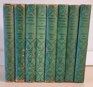 1910s THE BOBSEY TWINS Hardcover Books LOT OF 8. Used, very good condition. - Picture 1 of 21