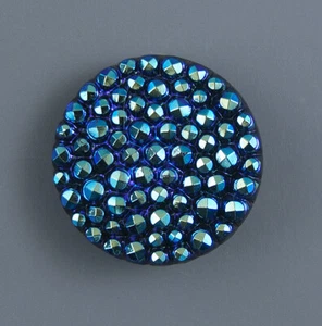 SHIMMERING GLASS CLOTHING BUTTON - Picture 1 of 4
