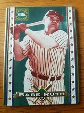 1995 Metallic Impressions Cooperstown Collection Babe Ruth #5 NM