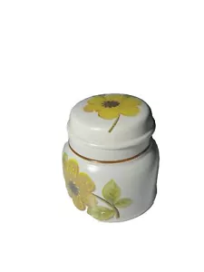 Royal Doulton England Summer Days Dose Zucker Gewürzdose Steingut Sonnenblume - Bild 1 von 5