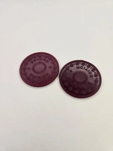 Lot Of 2 1997 Deluxe Edition Chips - Picture 1 of 6