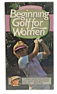 Beginning Golf For Women by Donna Whites, VHS 1988 - Picture 1 of 3