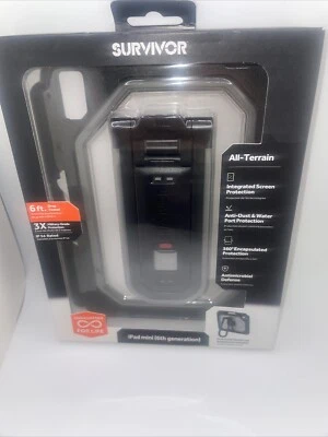 Capa de transporte Survivor todo terreno Apple iPad mini (6ª geração) - Imagem 1 de 3