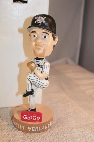 BOBBLEHEAD GET GO ERIE SEAWOLVES JUSTIN VERLANDER 6 1/2" TALL Cover