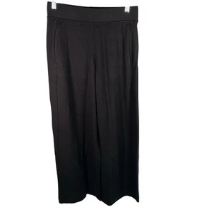 Lou & Grey SignatureSoft Black Wide-Leg Lounge Pants Size M New Nordstrom $79.50 - Picture 1 of 10