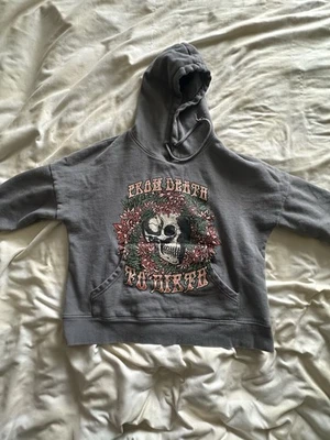 Sudadera corta para mujer Empyre de la muerte al nacimiento talla mediana Foto 1 de 4