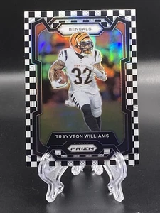 2023 Panini Prizm - Trayveon Williams #59 Black & White Checker Prizm - Bild 1 von 2