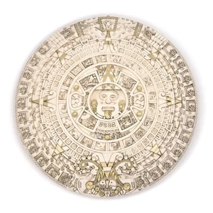 MAYA Calendar 18.75" Diameter Detailed Resin Mayan Hanging Wall Art - Picture 1 of 11