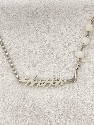 Collana Christian Dior SLV Top con donna