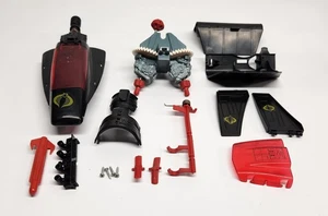 De colección 1987 GI Joe COBRA MAMBA - LOTE DE PIEZAS cápsula lateral - misil - puerto de escape - aletas - Imagen 1 de 16