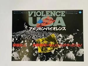 Killing of America Japanese Chirashi Movie Flyer Violence USA mondo documentary - Picture 1 of 2