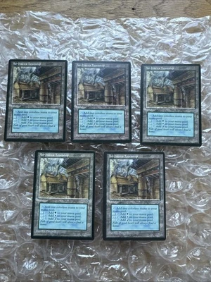 Set Of 5 (x5 5x) AN-HAVVA TOWNSHIP | Homelands | Magic MTG | NM+ Multilands - Image 1 of 2