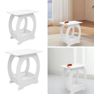 Small Bedside Table Coffee Desk Creative for Small Space Minimalist Decorative - Picture 1 of 13