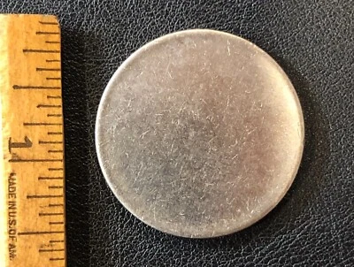 Eisenhower Ike $1 One Dollar BLANK Stamped Planchet Coin MAJOR MINT ERROR! - Image 1 of 3