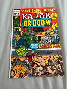 ASTONISHING TALES KA-ZAR #3 (1970) 1ST APP ZALADANE - 6.0 FINE (MARVEL COMICS) - Picture 1 of 5