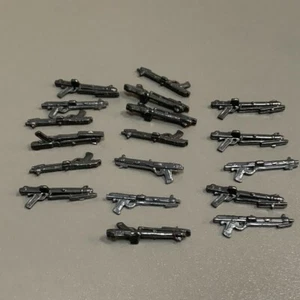 18PCS 3.75'' Wars Blaster Gun Weapons Clone Wars Trooper Figures Accessory - Picture 1 of 3