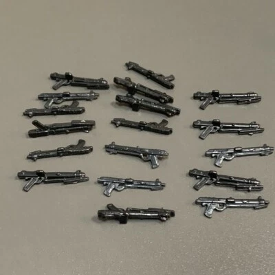 18PCS 3.75'' Wars Blaster Gun Weapons Clone Wars Trooper Figures Accessory - Image 1 of 3