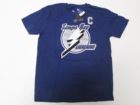 STAMKOS TAMPA BAY LIGHTNING MEN'S FANATICS AUTHENTIC REVERSE RETRO T-SHIRT Cover
