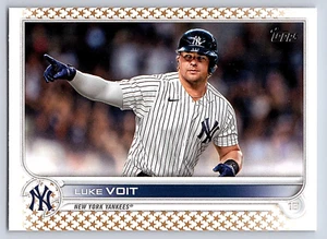 2022 Topps Gold Stars # 445 - Luke Voit - New York Yankees - Picture 1 of 2