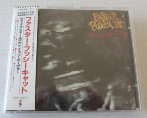 FASTER PUSSYCAT- WAKE ME WHEN ITS OVER CD JAPAN 1989 80's HAIR METAL 22P2-2966 - Picture 1 of 10