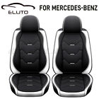 For Mercedes B C E S G Class White Car Seat Covers PU Leather X2 Front Cushion