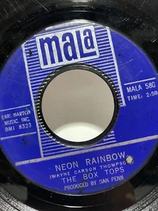 THE BOX TOPS NEON RAINBOW / EVERYTHING I AM 1967 GARAGE POP Mala - Picture 1 of 2