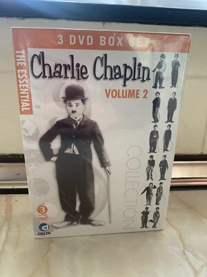 Charlie Chaplin sealed DVD Box Set Volume 2 Nostalgic Silent Film TV Christmas  - Image 1 of 2