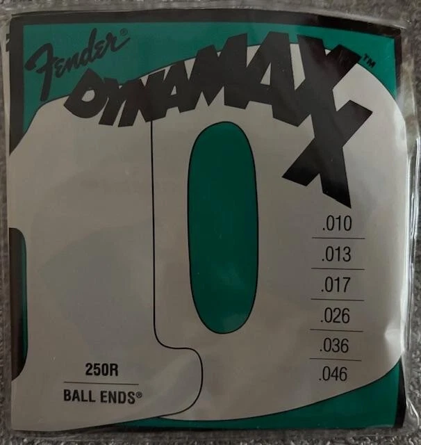 Fender Guitar String Sets, 250R, .010-.046, Nickel Plated Steel, Lot of 7 - Image 1 of 1