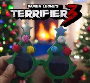 Terrifier 3: Art The Clown Weihnachtsbrille - Bild 1 von 8