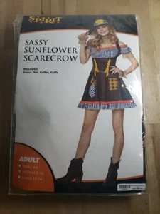 Spirit Sassy Sonnenblume Vogelscheuche Halloween Kostüm für Damen (#8) - Bild 1 von 5
