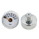 Accurate 250Bar Mini Pressure Gauge Manometre Manometer 18Bsp With Patch