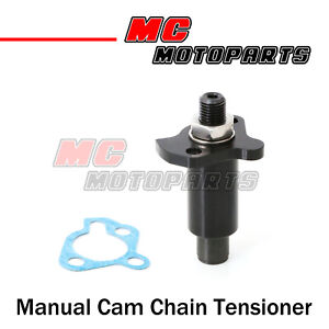 Black Manual CCT Cam Chain Tensioner For Kawasaki Ninja H2/H2R 15-21