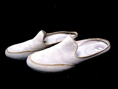 Cole Haan, Mules, espalda abierta, sin cordones, gamuza, suela de goma, talla: 6 B Foto 1 de 4