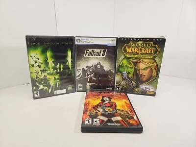 RPG PC games lot - Fallout, C&C And World Of Warcraft  - Image 1 of 4